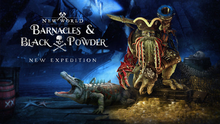Amazon Games Releases NEW WORLD's Latest Expedition – Barnacles & Black Powder 
