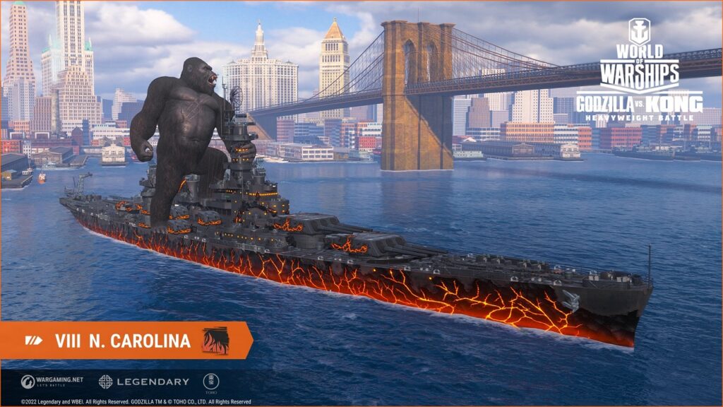 Puerto Rico and Godzilla Vs. Kong Return in World of Warships