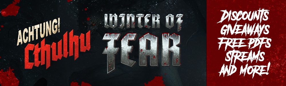 Modiphius Launches the Winter of Fear Event for Achtung! Cthulhu