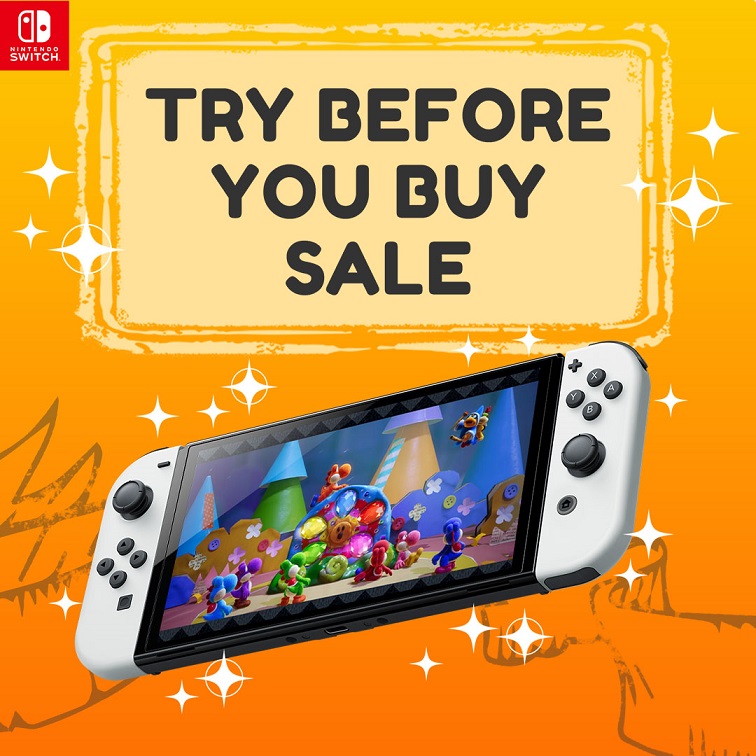 Save on a Selection of Nintendo Switch Games in the Try Before You Buy Sale