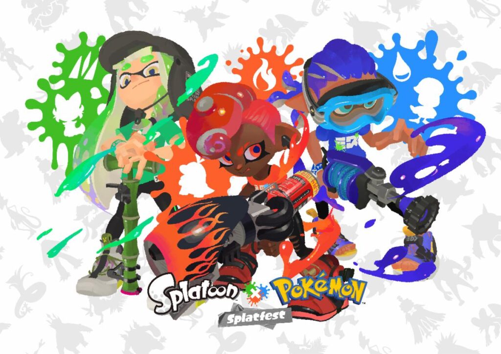 Splatoon x Pokémon! Gotta Splat ’em all in the November Splatfest Collaboration