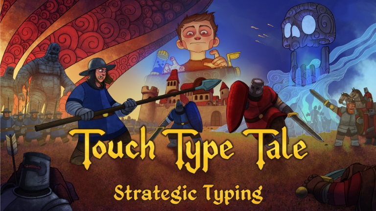 Touch Type Tale Typing/RTS Mashup Drops New HERO Trailer
