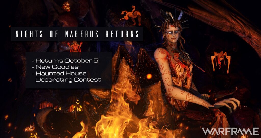 WARFRAME Halloween Fun and Prime Warframe Revenant Available Oct. 5