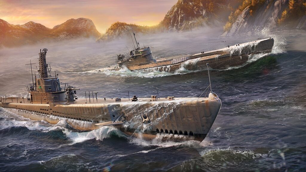 World of Warships Welcomes US and German Submarines
