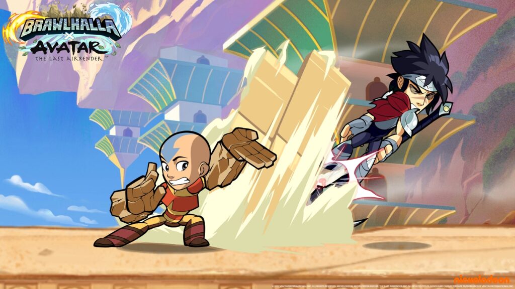 Brawlhalla Welcomes Avatar: The Last Airbender Heroes Aang, Toph and Zuko as Epic Crossovers