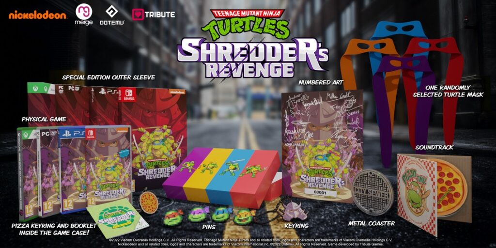 TMNT: Shredder's Revenge Standard and Special Edition Physical Versions Heading to PlayStation 5