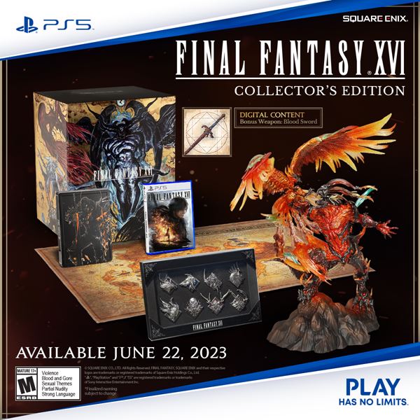 SQUARE ENIX Announces June 22, 2023 Launch for FINAL FANTASY XVI at The Game Awards