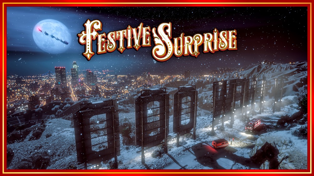 Celebrate the Holiday Season with the GTA Online Festive Surprises