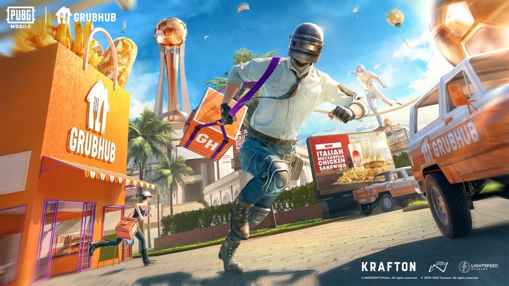 PUBG MOBILE and Grubhub Take Out the Competition with New Partnership