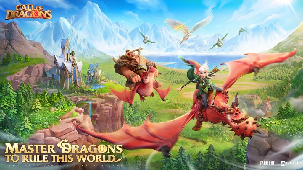 CALL OF DRAGONS Fantasy MMOSLG Heading to Mobile and PC this Spring