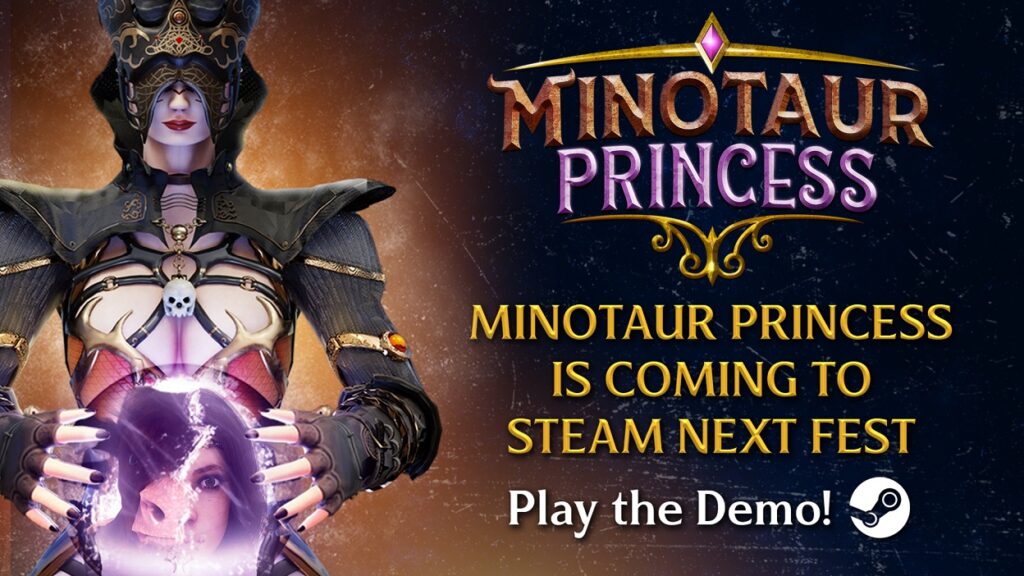Minotaur Princess Demo Now Available Via Steam Next Fest thru Feb 13