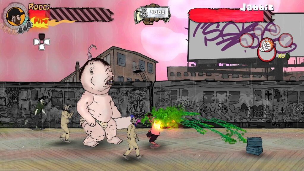 Jack Phoenix’ Art Comes to Life as a Side-Scrolling 2D Beat ‘em Up in SAKEWORLD