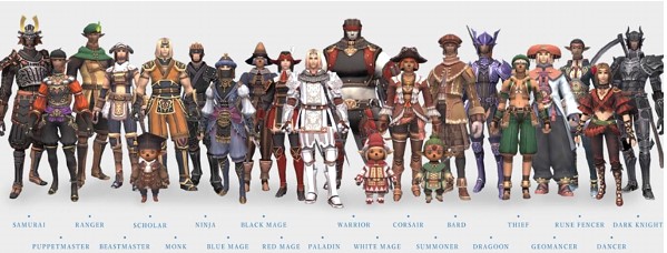 Final Fantasy XI Beginner's Guide to Choosing a Job