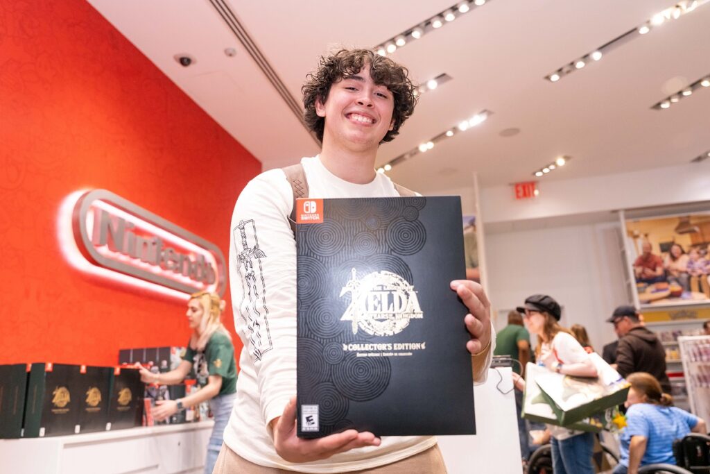 The Legend of Zelda: Tears of the Kingdom Launch Event Nintendo NY Store Photos