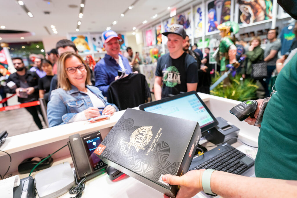 The Legend of Zelda: Tears of the Kingdom Launch Event Nintendo NY Store Photos