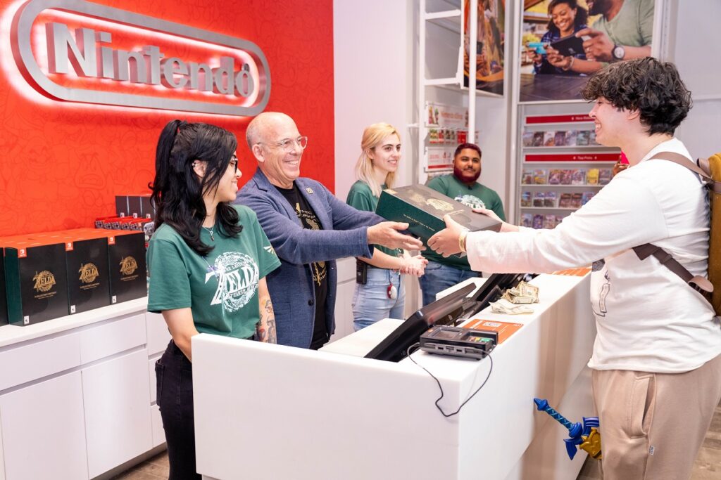 The Legend of Zelda: Tears of the Kingdom Launch Event Nintendo NY Store Photos