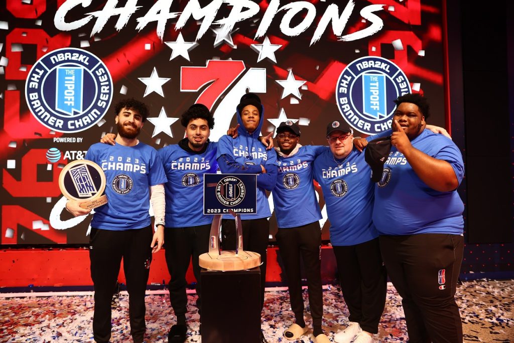76ERS GC NBA 2K League Win THE TIPOFF Powered by AT&T