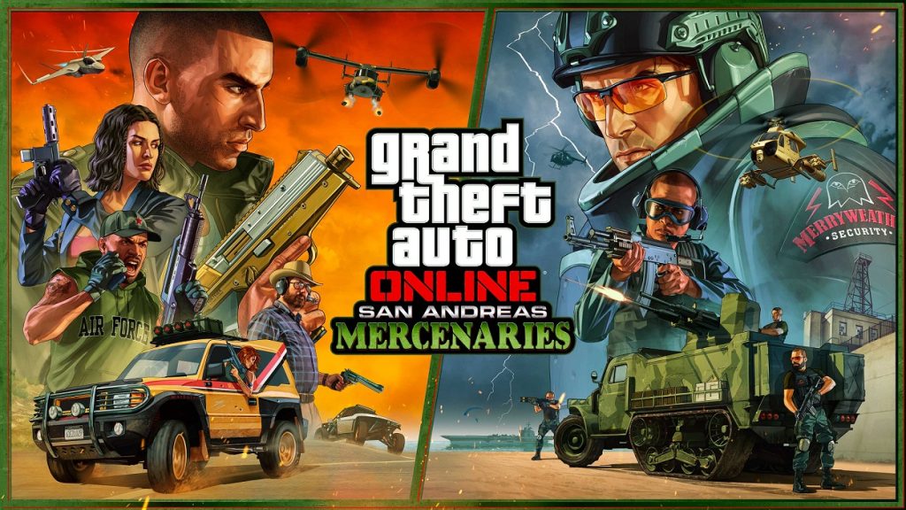 GTA Online: San Andreas Mercenaries Available Now
