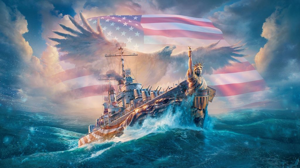 July Update Brings All-American Armada to World of Warships and World of Warships: Legends