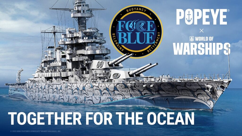 WORLD OF WARSHIPS Partners with FORCE BLUE Ocean Conservation Charity for World Ocean Month