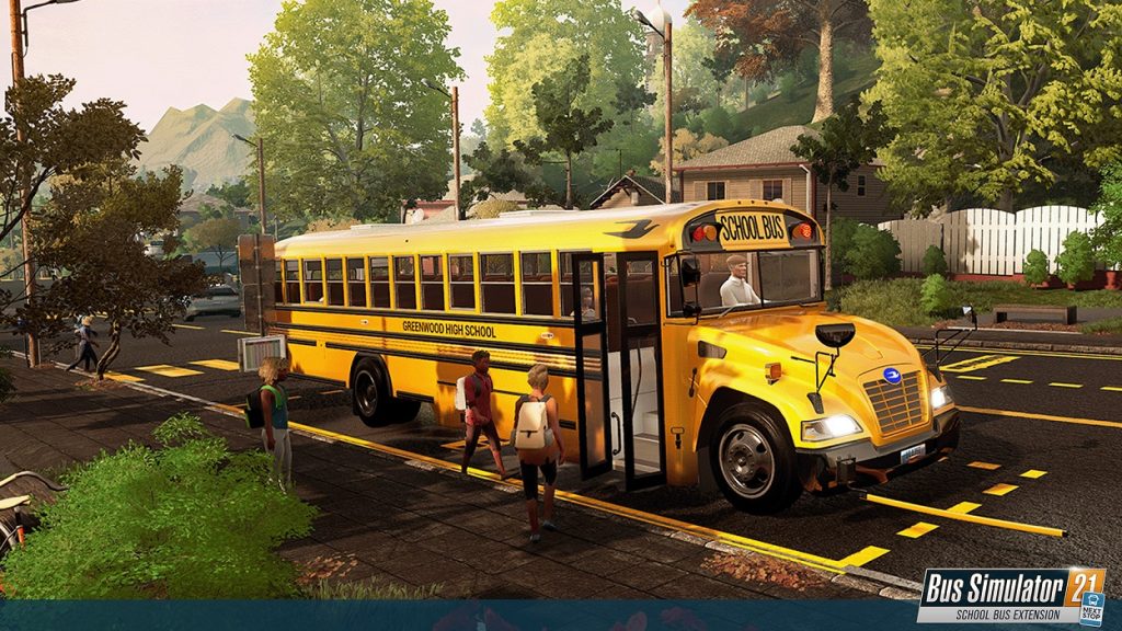 Bus Simulator 21 Next Stop Official School Bus Extension Now Out, New Trailer