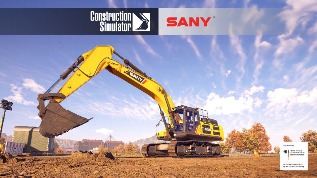 Construction Simulator Announces SANY Pack with 15 New Construction Machines