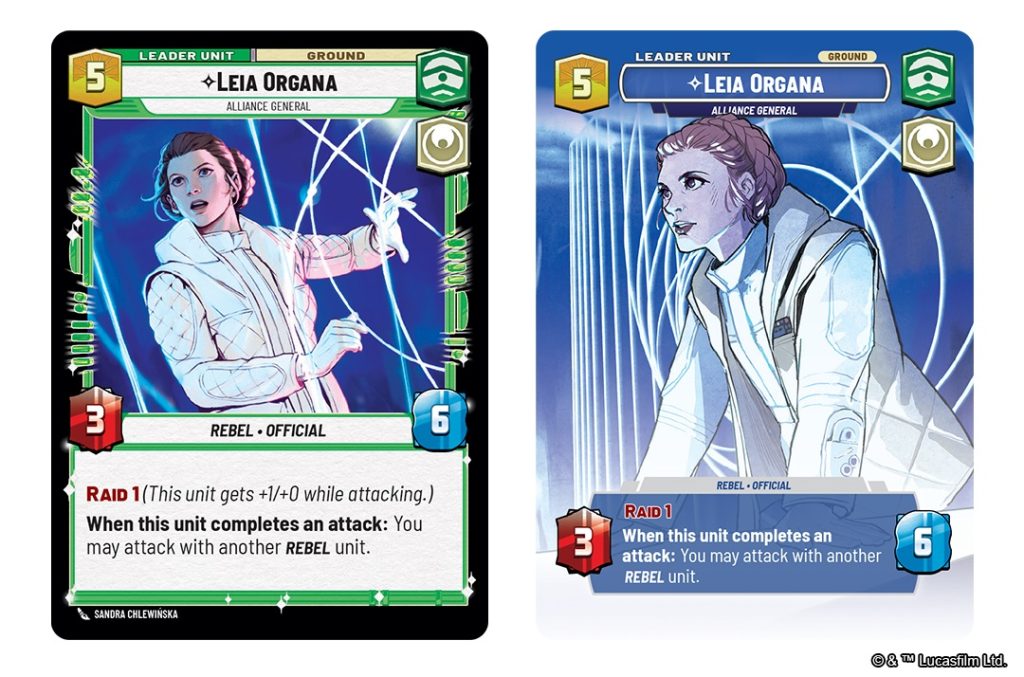 Fantasy Flight Games and Asmodee Reveal Content Breakdown of Star Wars: Unlimited Booster Pack