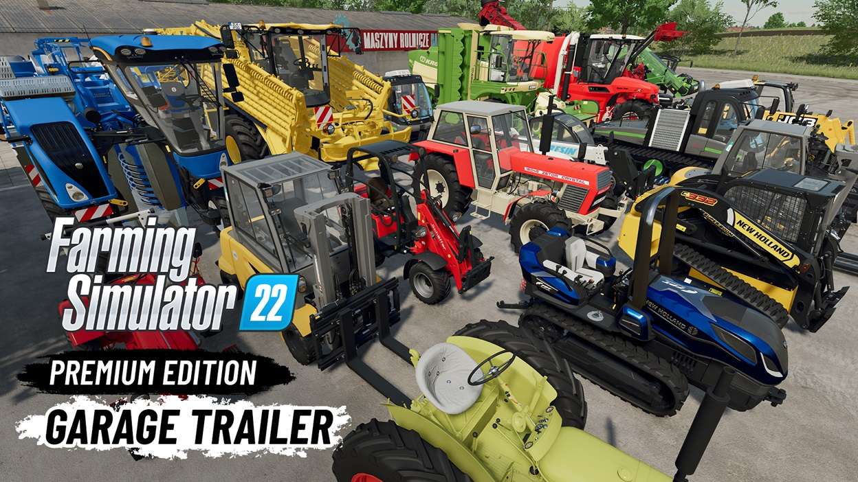 Farming Simulator 22 Releases Premium Expansion Garage Trailer