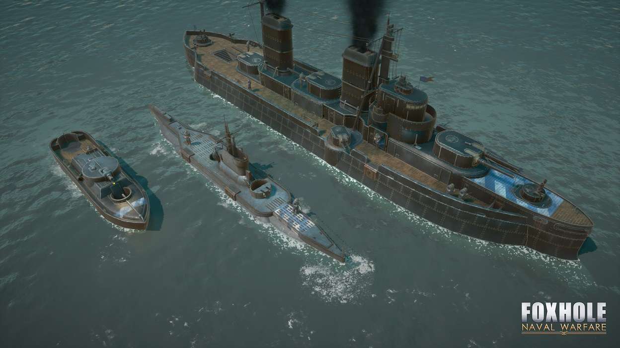 FOXHOLE Naval Warfare Update Heading to Steam Oct. 26