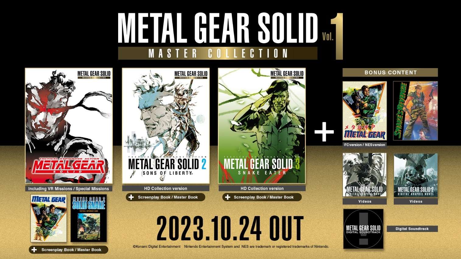 Metal Gear Solid: Master Collection Vol. 1 Now Available for PC and Console