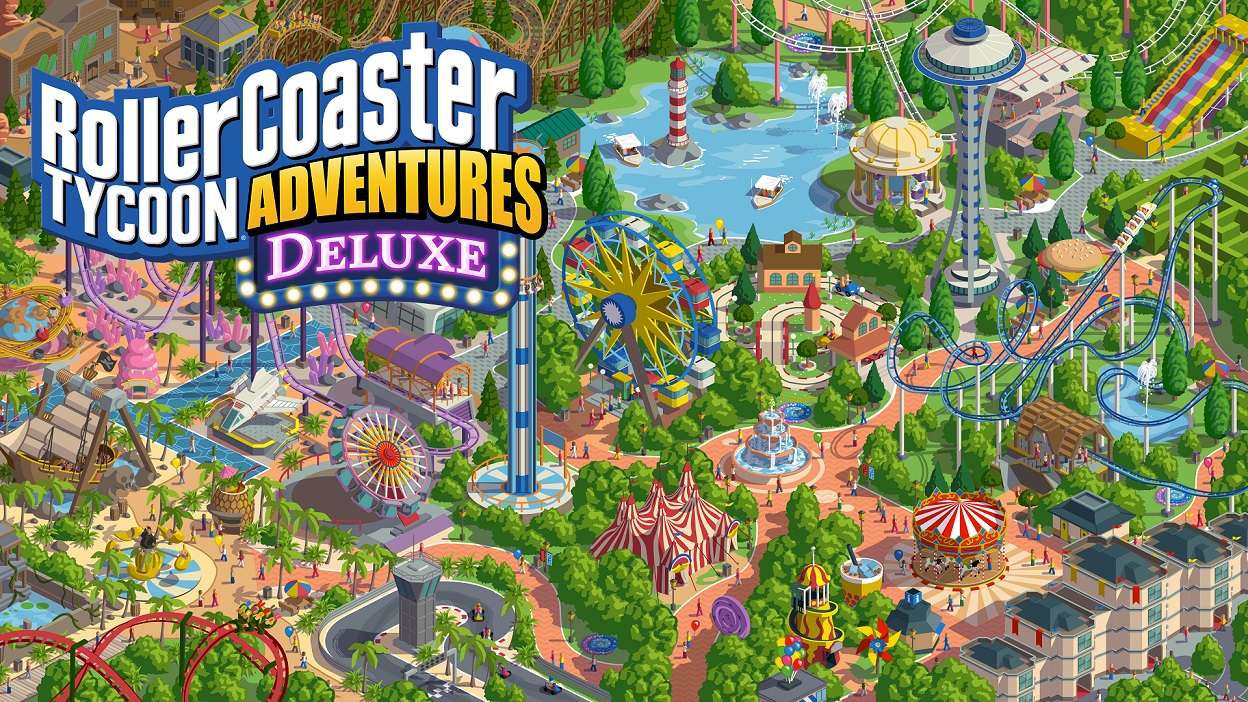 Atari's Rollercoaster Tycoon Adventures Deluxe Launches Nov. 1st, Heading to Retail Nov. 3