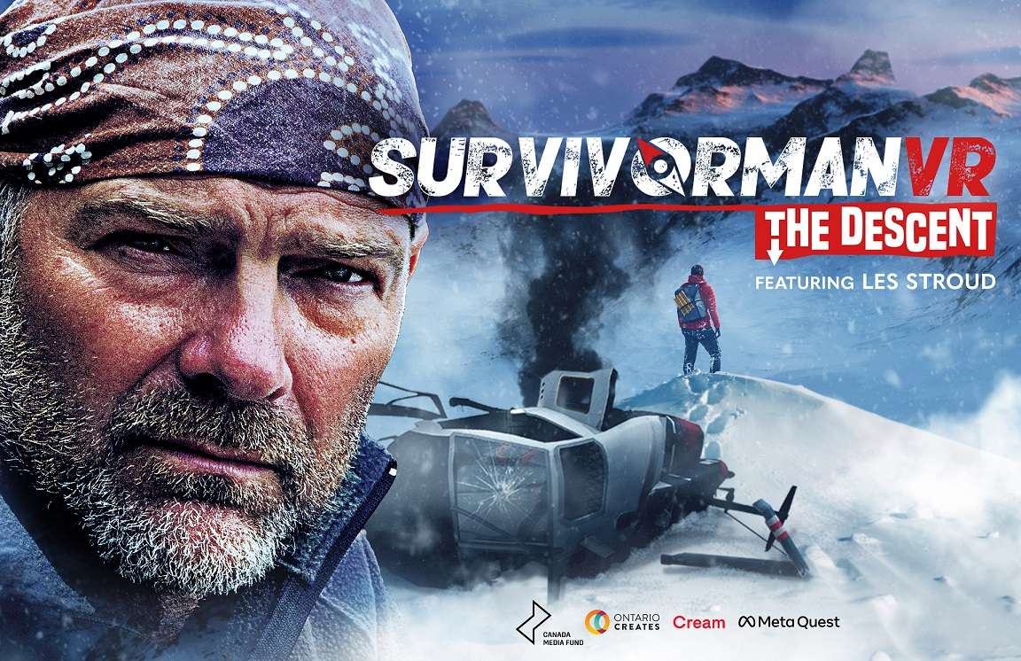 Survivorman VR: The Descent Features Legendary Les Stroud, Launches on Meta Quest 2 and 3 Later this Month