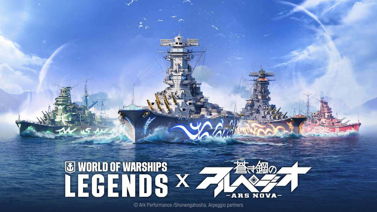World of Warships: Legends Collabs with Arpeggio of Blue Steel for Consoles