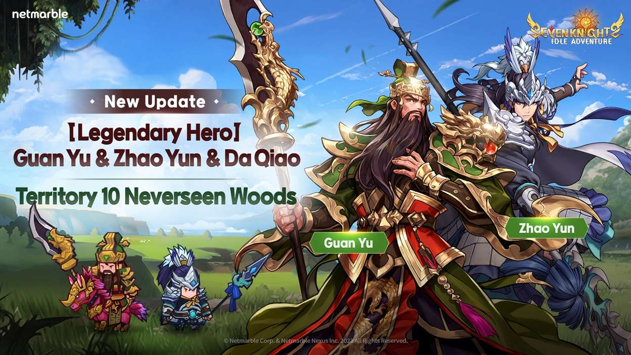 SEVEN KNIGHTS IDLE ADVENTURE New Update Adds 3 New Heroes