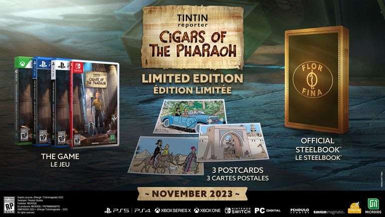 Tintin Reporter - Cigars of the Pharaoh Now Out for PC and Consoles