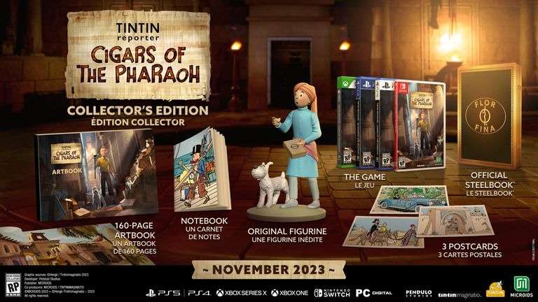 Tintin Reporter - Cigars of the Pharaoh Now Out for PC and Consoles