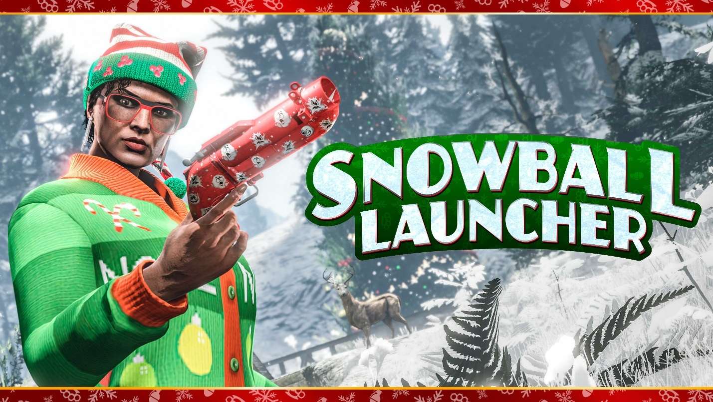 GTA Online Celebrates the Holidays with Gifts from the Happy Holidays Hauler, a Free Snowball Launcher, and More