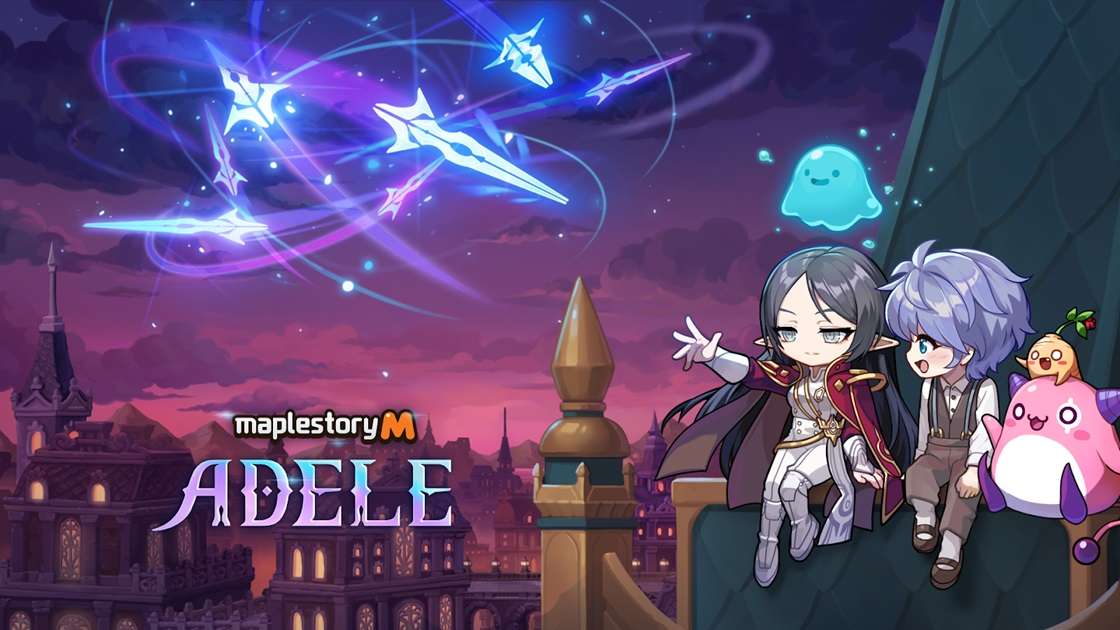 MapleStory M Update Welcomes All-New Character Adele, Aurora Castle Event, and More