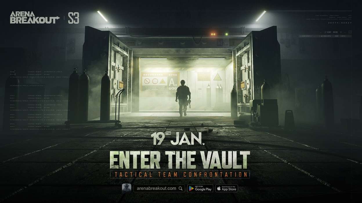 Arena Breakout Season 3 'Enter The Vault' Update Available for Mobile Devices Jan. 19