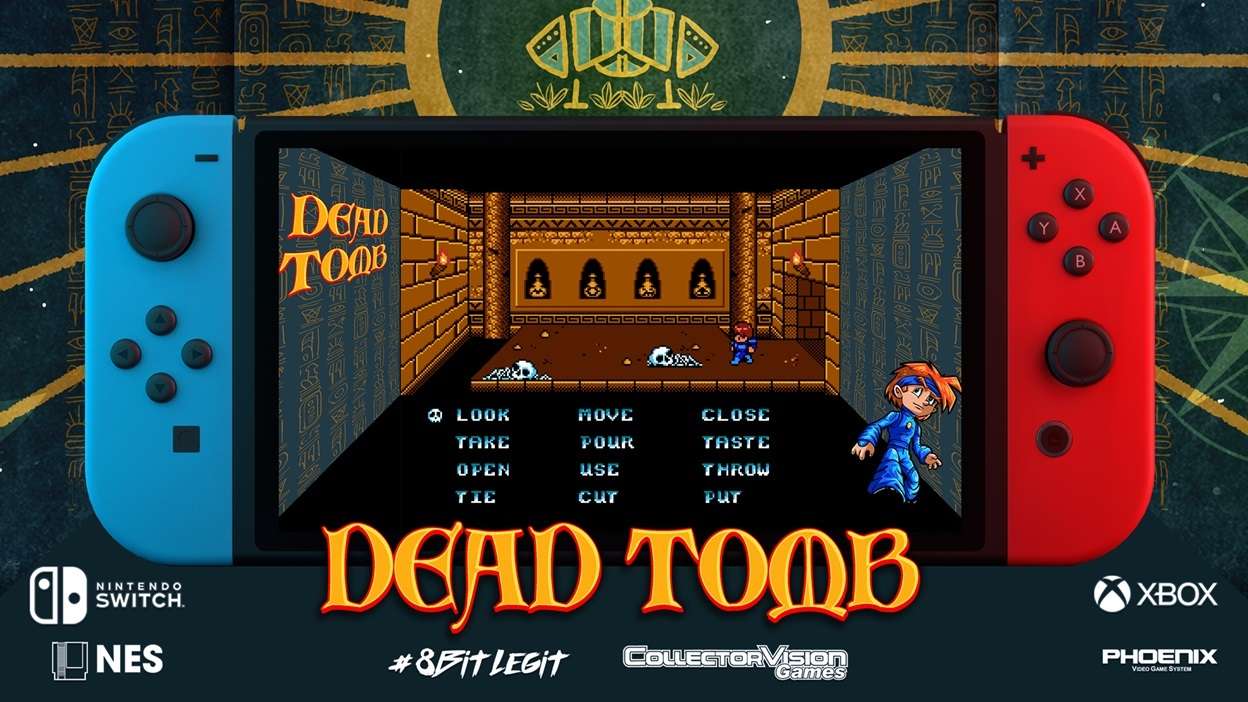 DEAD TOMB Point and Click Adventure Heading to Xbox, Nintendo Switch, and NES