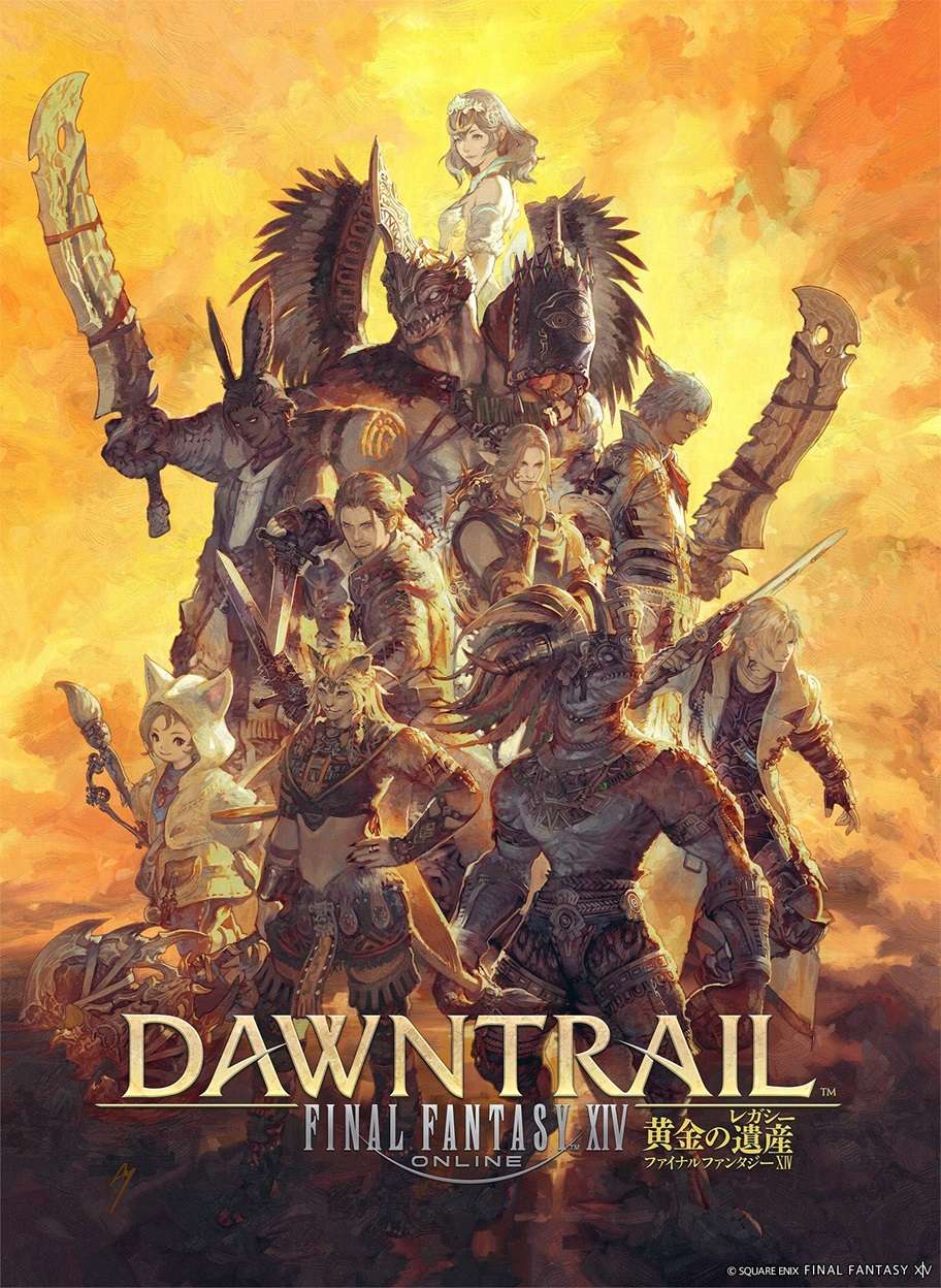 Final Fantasy XIV Online Dawntrail Expansion Features New Job "Pictomancer," Female Hrothgar Playable Race Plus More