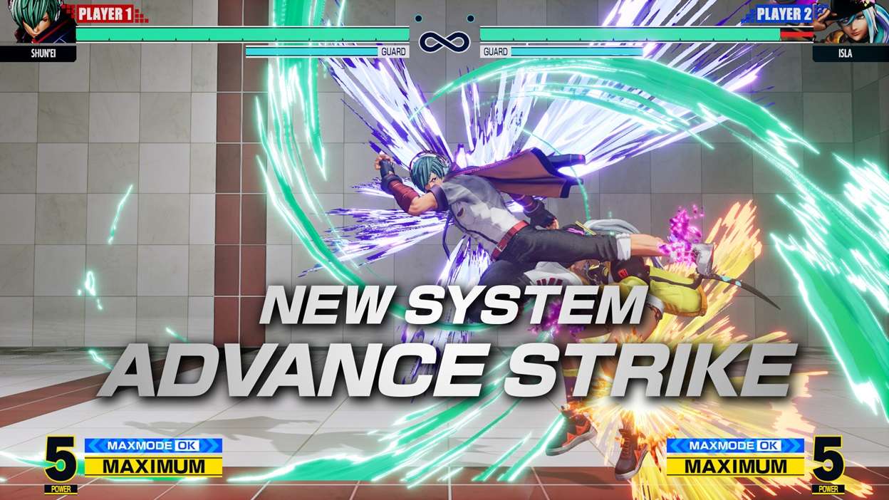 THE KING OF FIGHTERS XV Update Features Advance Strike Mechanic