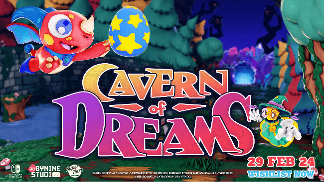 CAVERN OF DREAMS N64-Inspired Platformer Heading to Nintendo Switch February 29