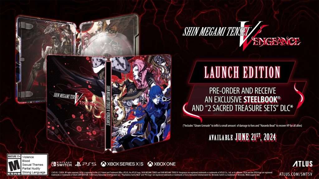 Shin Megami Tensei V Vengeance Pre Orders Now Available Extended Trailer Gaming Cypher