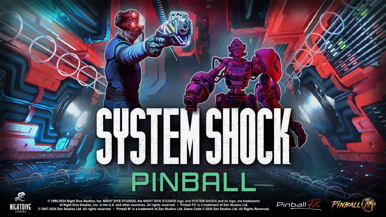 System Shock Pinball Arrives to Pinball M and Pinball FX