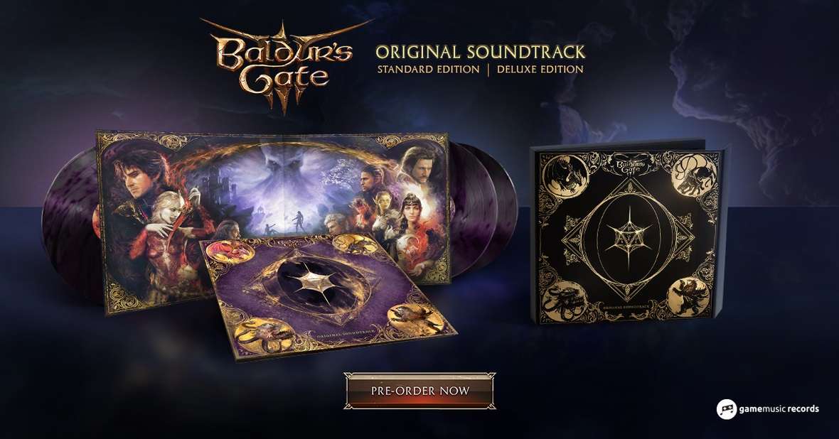 Gamemusic Records Features a Special Vinyl Release for Baldur’s Gate 3 Original Soundtrack