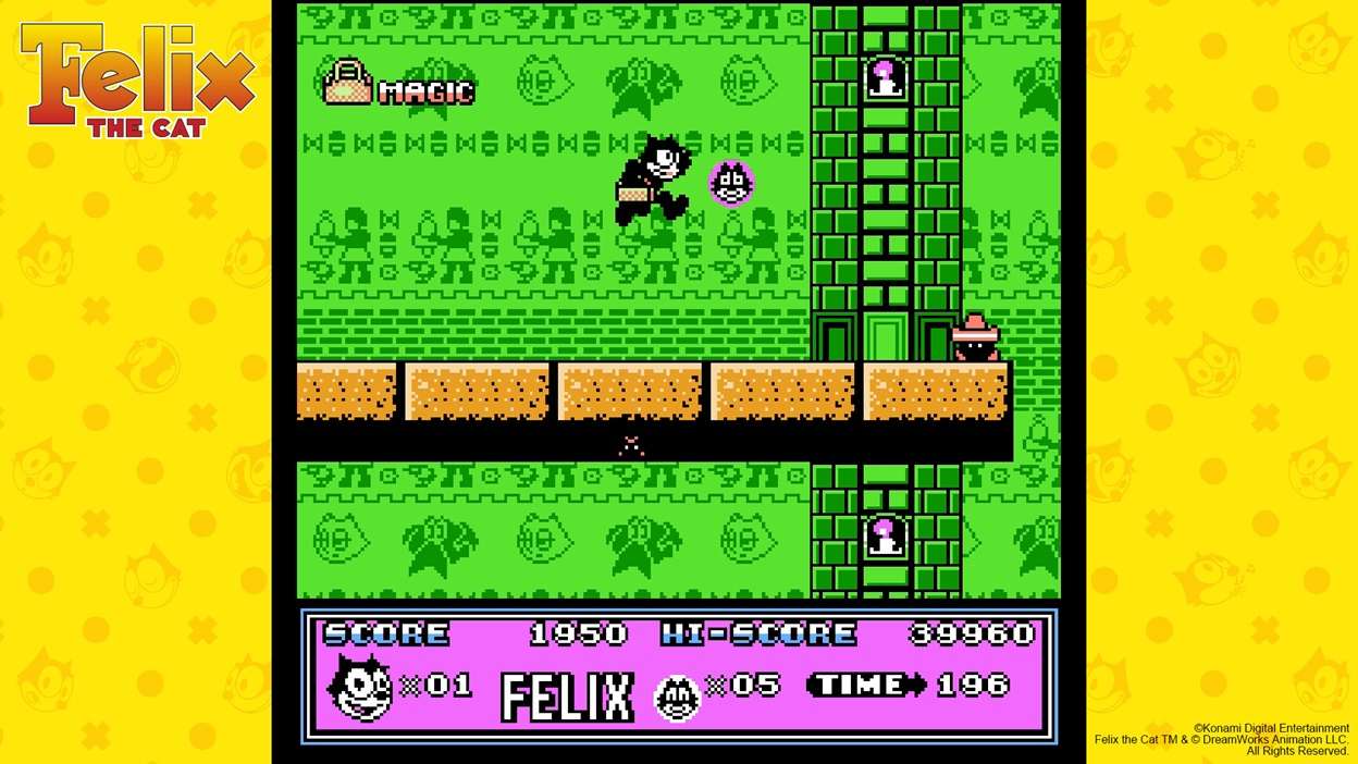 Two Classic FELIX THE CAT Games are Now Available in Konami’s Digital Bundle