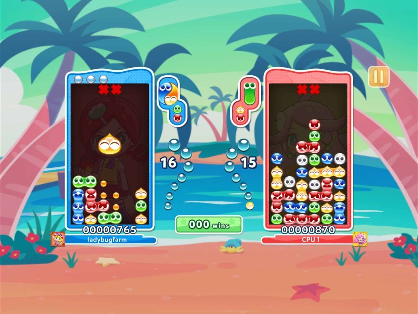 Puyo Puyo Puzzle Pop Review for iPad