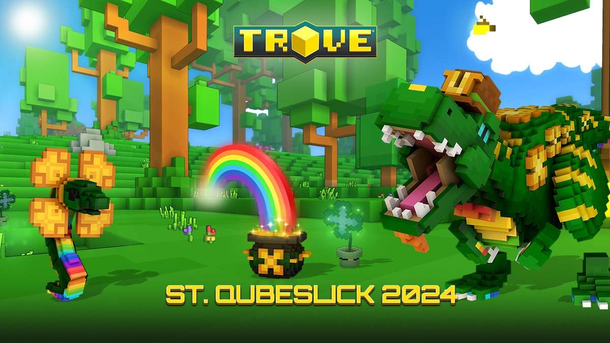 Play the St. Qubeslick Event with Voxel MMORPG TROVE