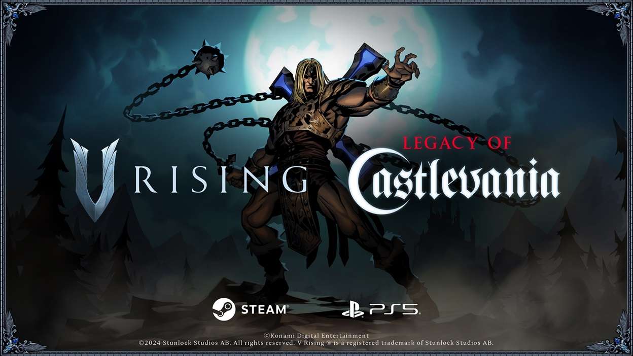 Castlevania Crossover Announced for Gothic Vampire Survival Game V Rising Set to Release May 8